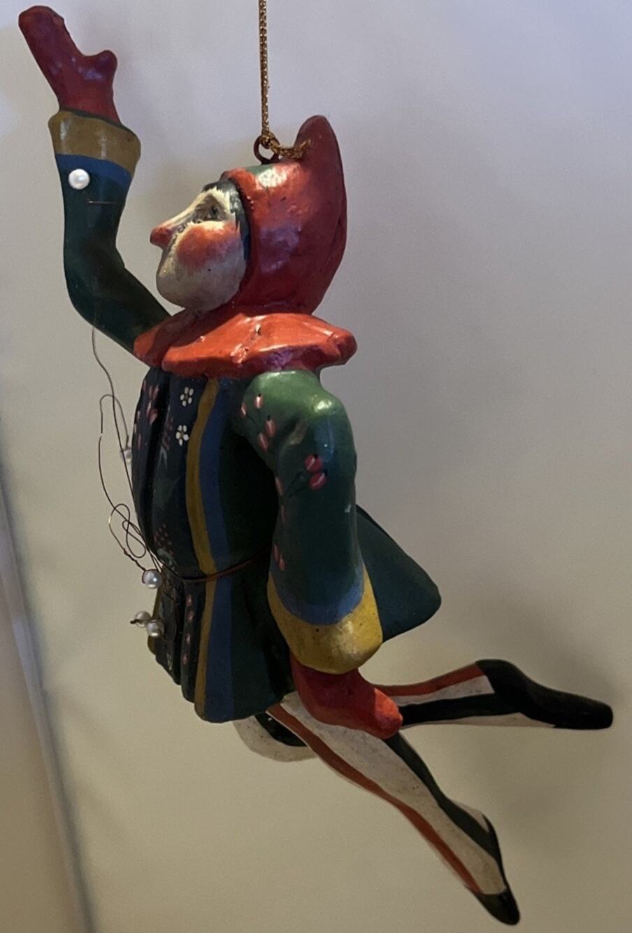 Vintage 1989 House of Hatten Ornament Lords a Leaping 12 Days of Christmas